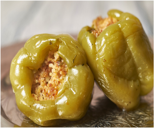 Düğülü Biber Dolması