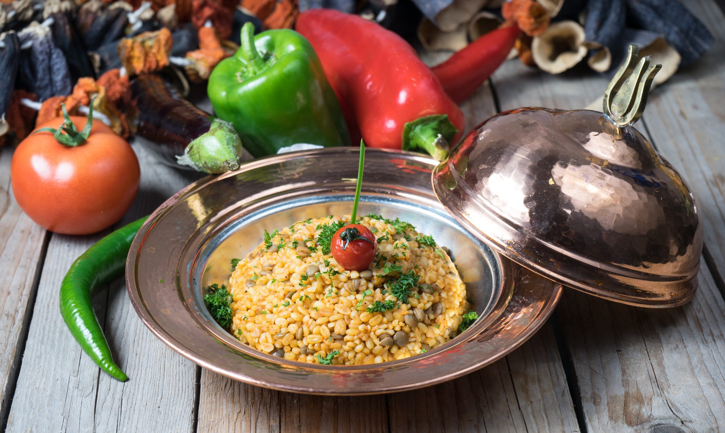 Mercimekli Bulgur Pilavı