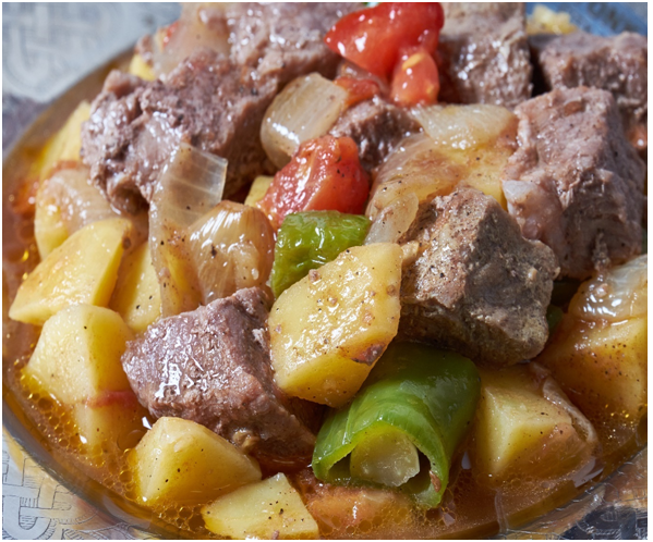 Tas Eti (Tas Kebabı)