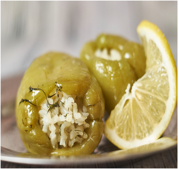 Zeytinyağlı Biber Dolması